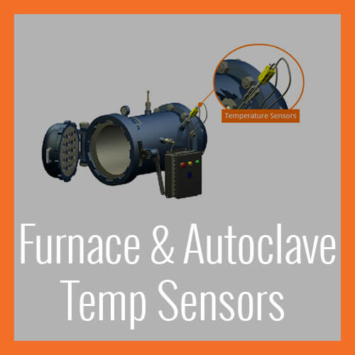 Temperature Sensors - Furnace & Autoclave