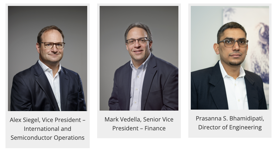 Conax has elevated three members of its executive leadership team