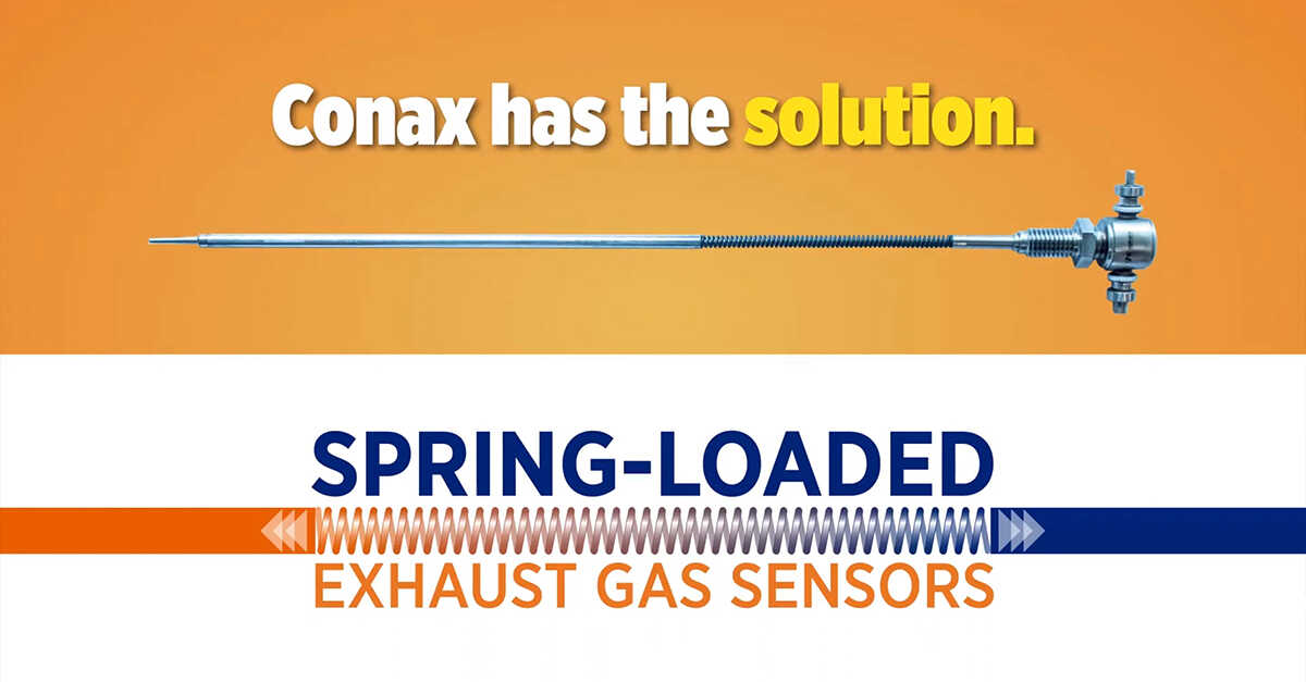 Spring Loaded Exhaust Gas Sensor